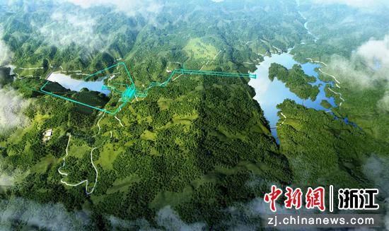 庆元抽水蓄能电站鸟瞰图。3377体育集团 供图
